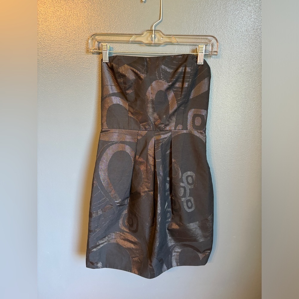 Tibi New York Strapless Mini Dress